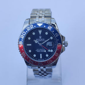 Men's Quartz Round Stainless Steel Watch