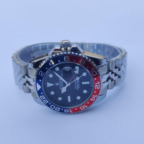 Men's Quartz Round Stainless Steel Watch