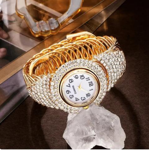 New Hot-Selling High-End Diamond-Studded Exquisite Women's Watch